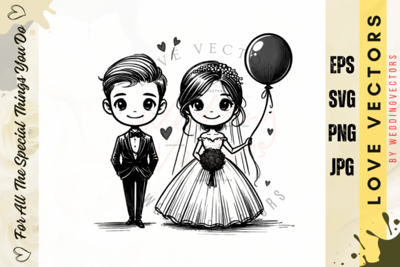 C4361: Capturing Matrimony in Modern Vectors