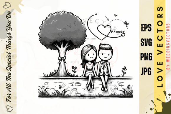 Wedding Couple and Love Vectors - C416: A Designer's Guide