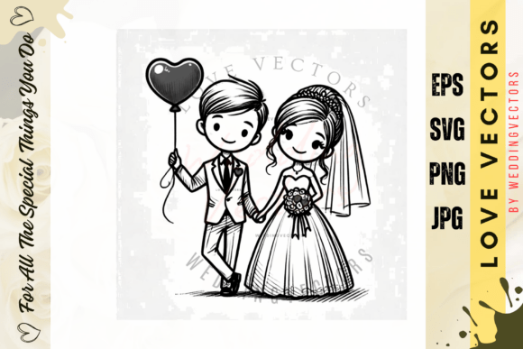 Wedding Couple & Love Vectors: A Designer's Guide to C4115